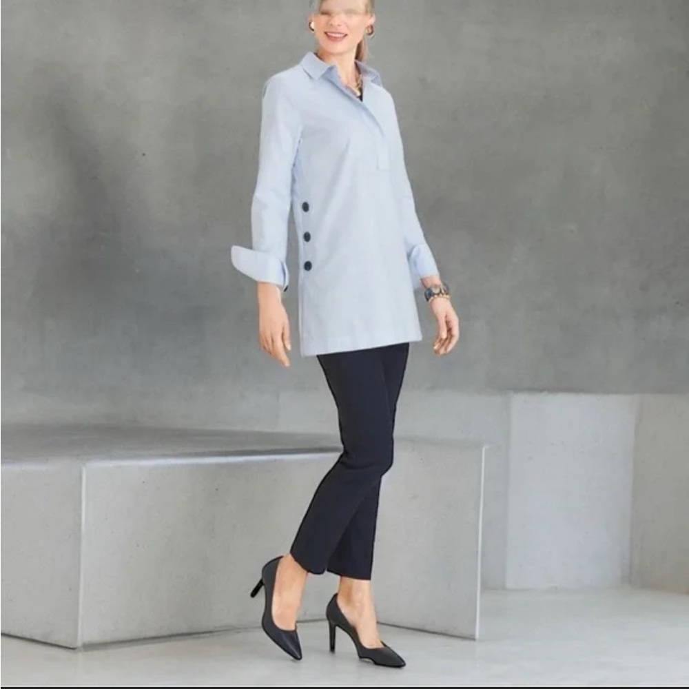 Chico’s No-Iron Tunic Top